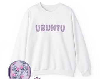 South Africa Sweatshirt, South Africa Ubuntu Crewneck shirt, South Africa long sleeve shirt, Gift for South African au pair, Afrikaans shirt