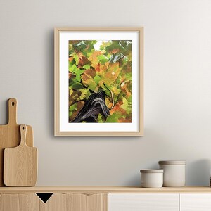 Autumn Maple Leaf Photo Print, Fall Foliage Wall Art, Rustic Nature Decor, Colorful Leaves Photography, Seasonal Home Decor