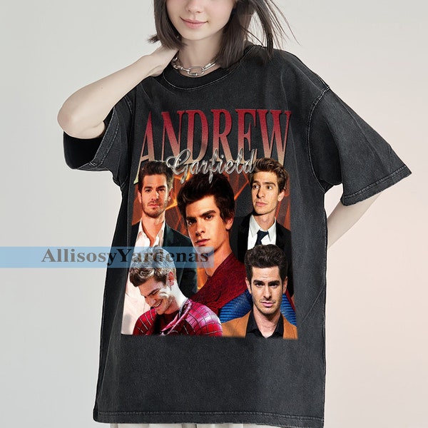 Andrew Garfield Vintage T-Shirt, Cornerback Homage Graphic Unisex Long Sleeve, Bootleg Retro 90's Fans Washed Hoodie Gift