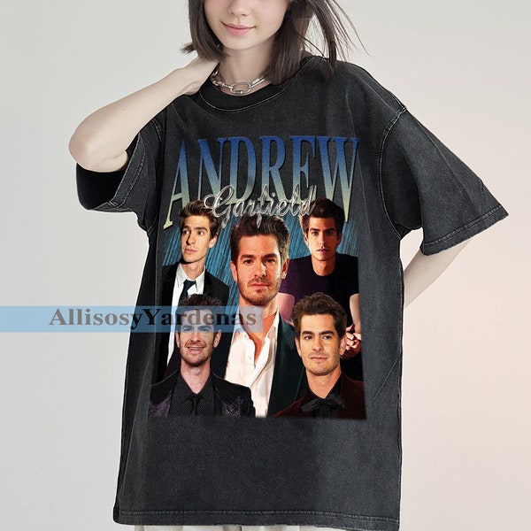 Andrew Garfield Vintage T-Shirt, Cornerback Homage Graphic Unisex Long Sleeve, Bootleg Retro 90's Fans Washed Hoodie Gift