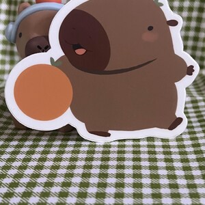 Capybara sticker