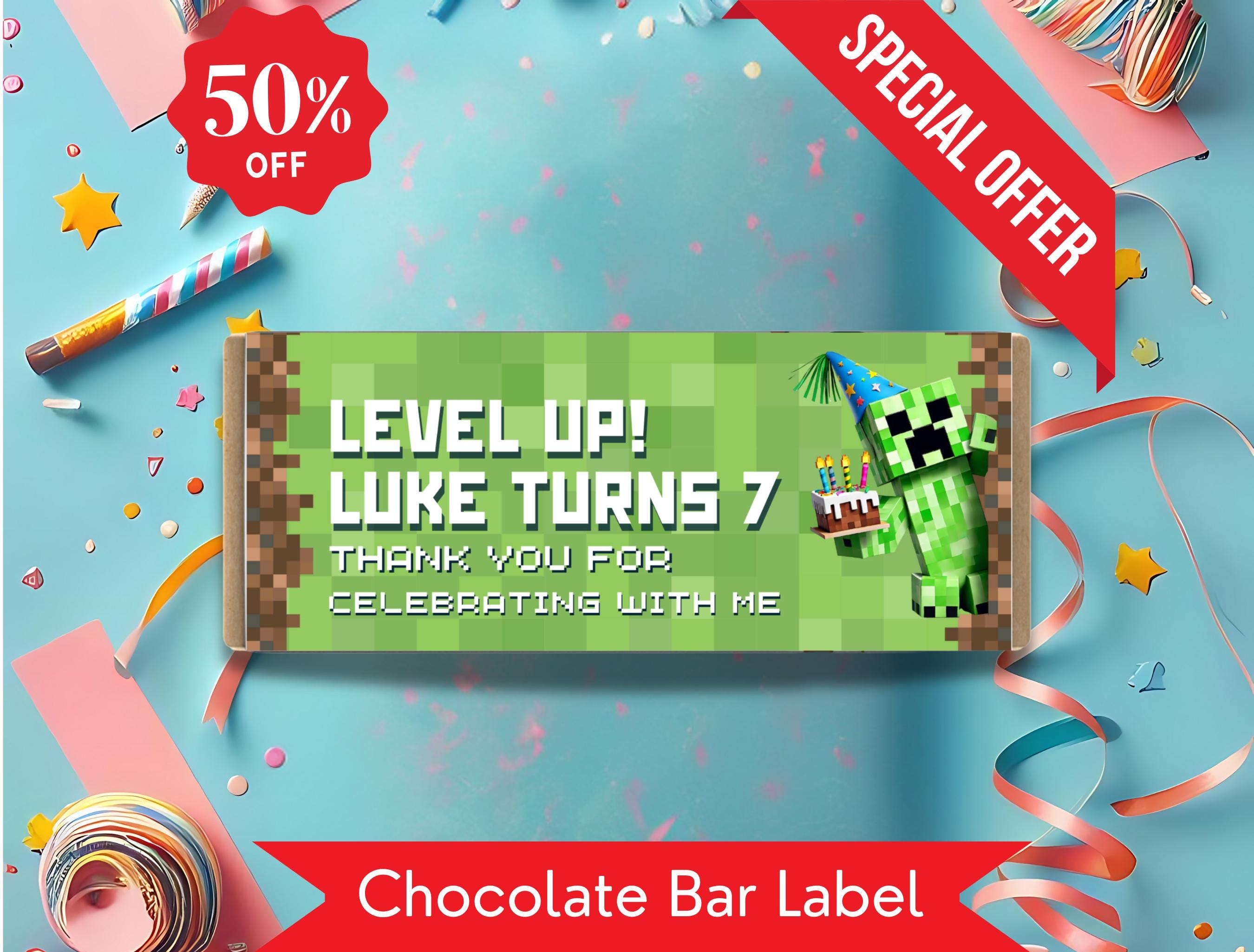 Creeper Candy Wrapper (Editable)