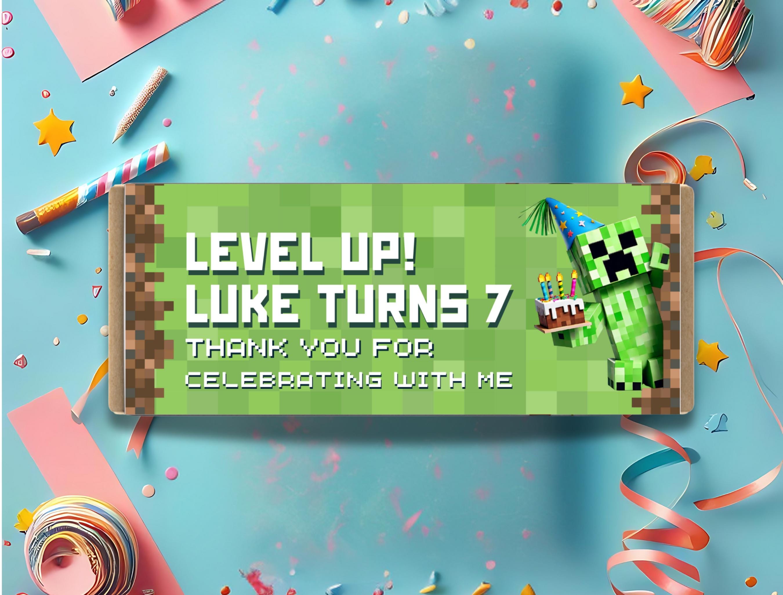 Creeper Candy Wrapper (Editable)