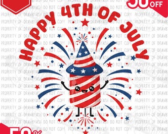 4. Juli PNG, 4. Juli Kinder, Glücklicher 4. Juli PNG, Glücklicher 4. Juli Kinder PNG, Süßer glücklicher 4. Juli png T-Shirt Design