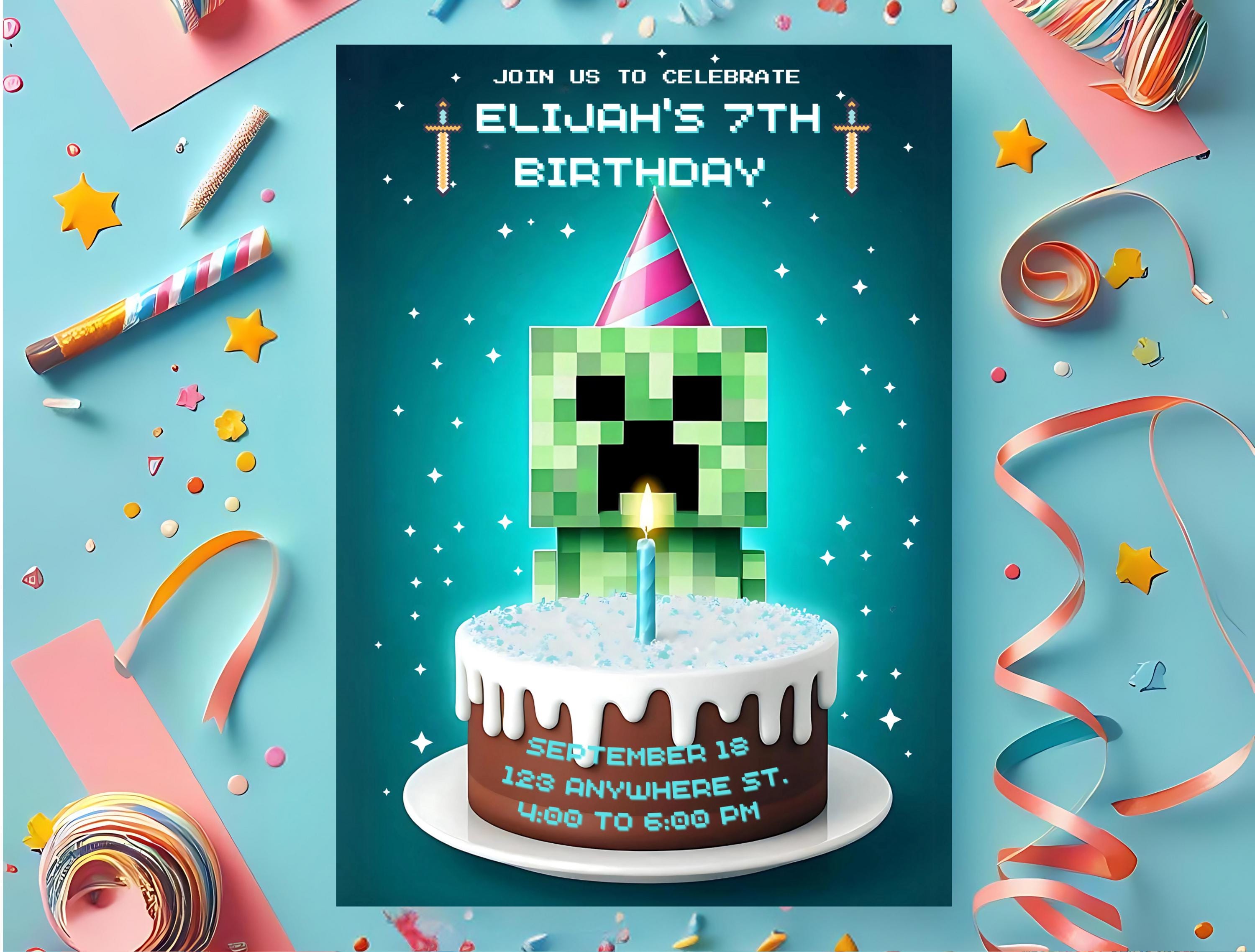 Creeper Minecraft Invite