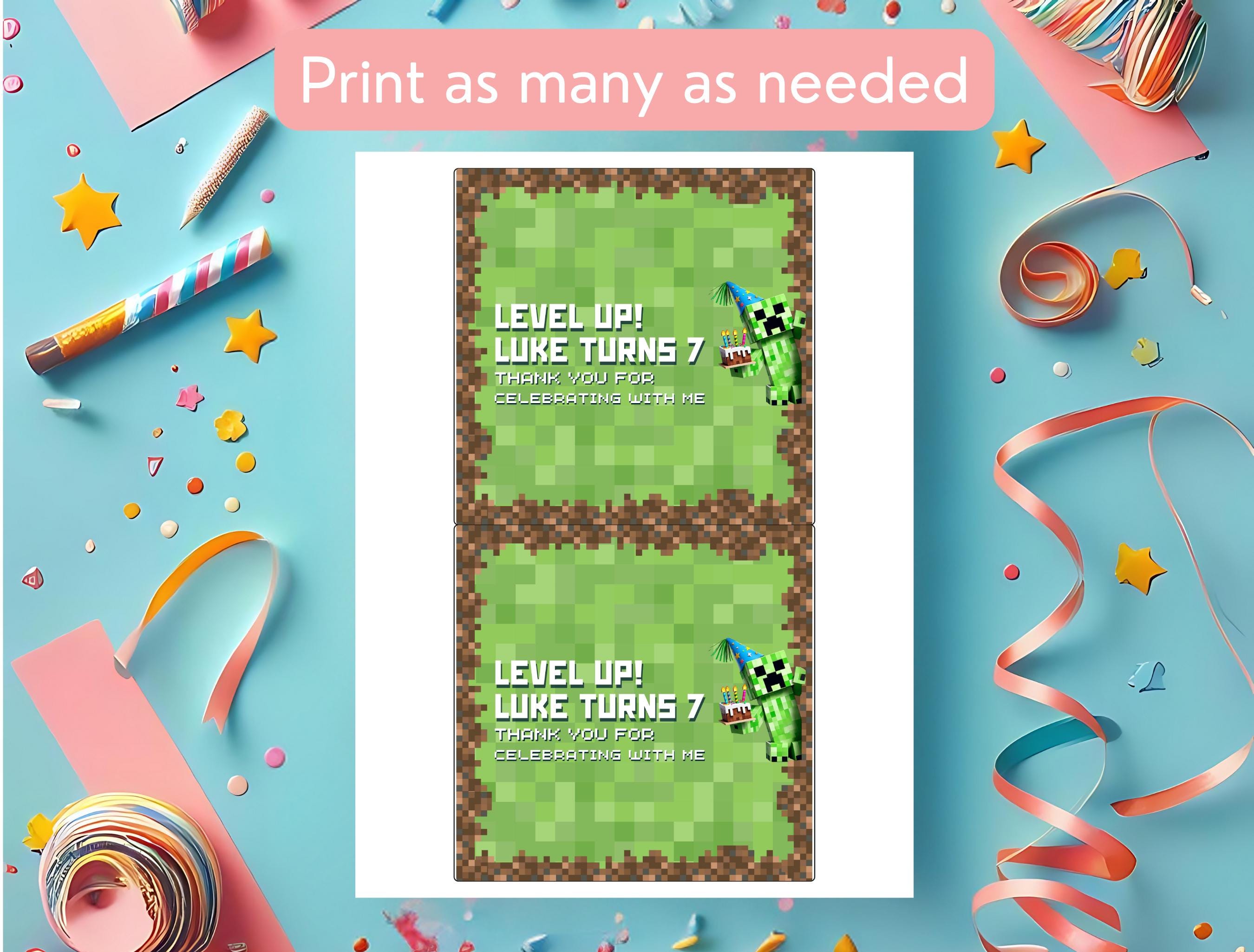 Creeper Candy Wrapper (Editable)