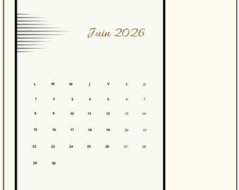 Calendario imprimible de mayo de 2026 – Calendario mensual vertical A4 ...