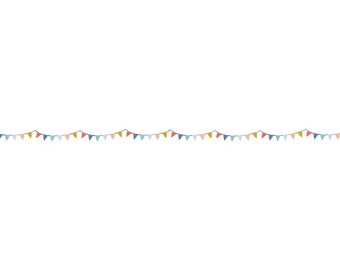 WASHI TAPE - Let's celebrate / Garland