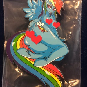 Regenbogen Dash Pin