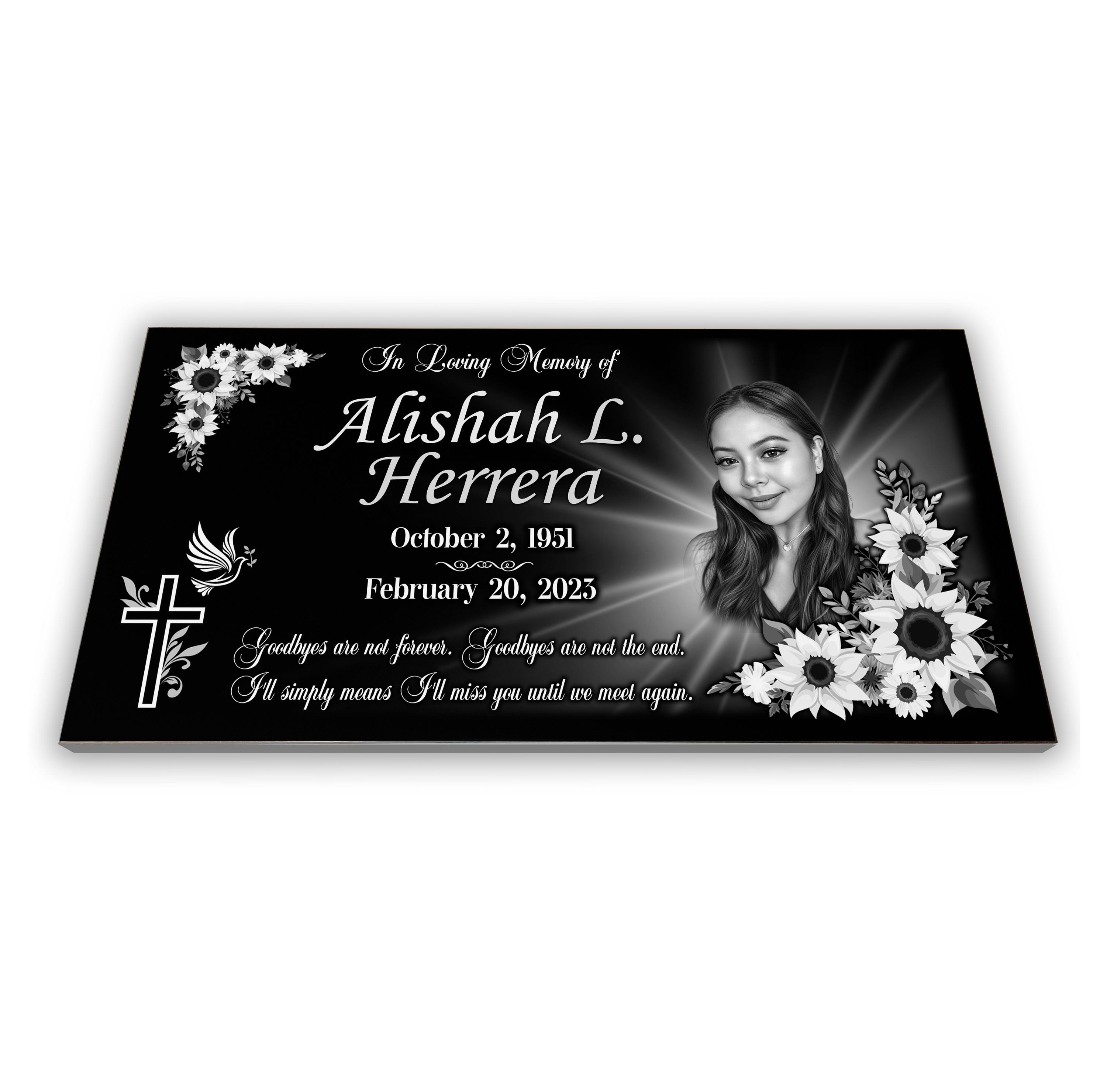 Granite Headstone / Grave Marker