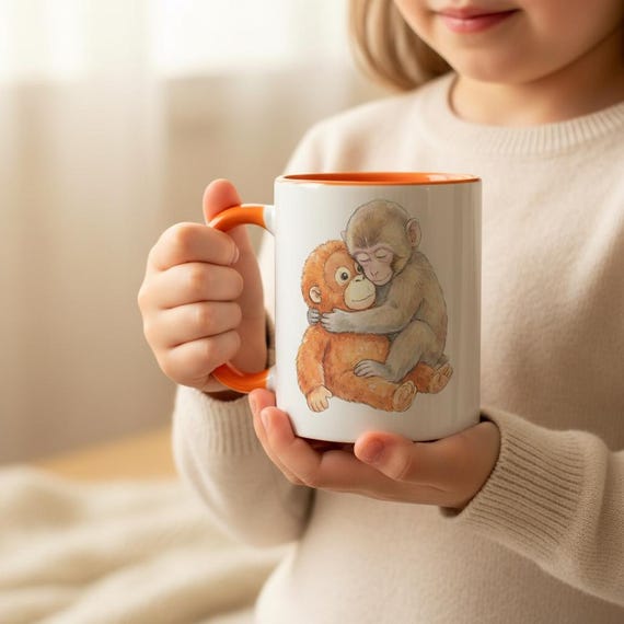 Team Punch Monkey Mug, Punch Monkey Mug, Trending Baby Monkey Mug