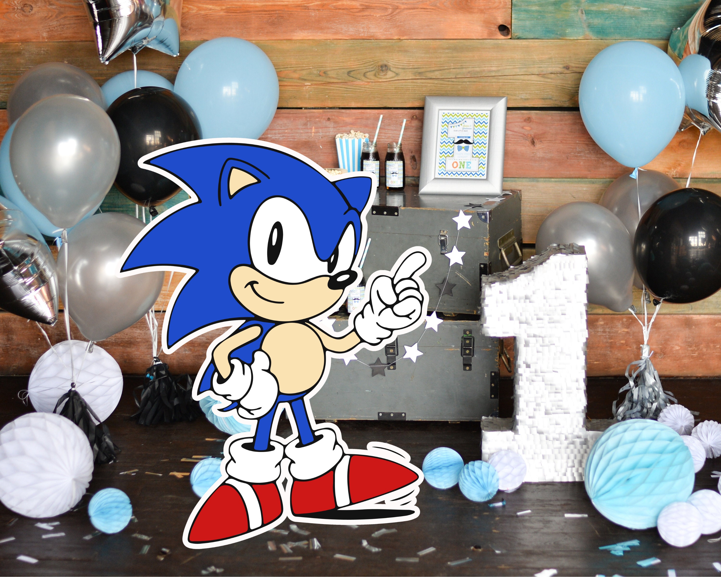 Deco Anniversaire Sonic the Hedgehog Anniversaire Décorations Sonic Ballons  Anniversaire Hedgehog Bannière Anniversaire Sonic Hedgehog D'anniversaire  Déco Sonic Décoration Tourbillon : : Cuisine et Maison