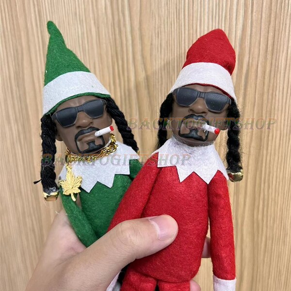 Snoop Dogg Elf on Shelf Doll - Etsy Canada