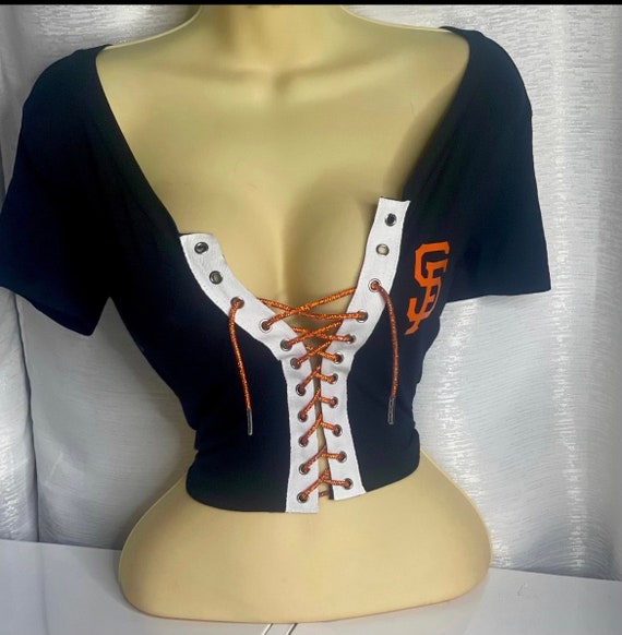 売れ筋商品|||ファナティクス Tシャツ トップス レディース Women's Cream San Francisco Giants Floral Preppy Cropped Long Sleeve T-Shirt Cream Women's Fanatics Cream San Francisco Giants Floral Preppy