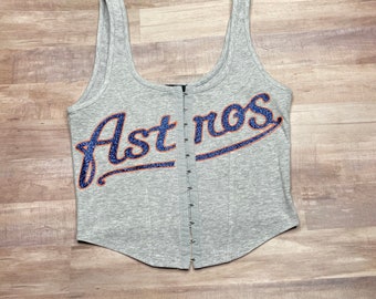 Astros Corset Top - Heather Gray