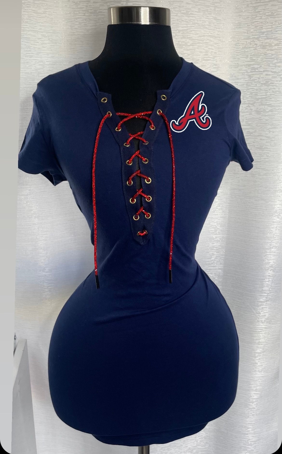 Atlanta Braves Mini Dress Atlanta Braves Mini Dress