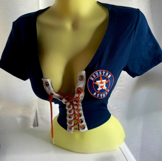 Houston Astros Crop Top - Etsy