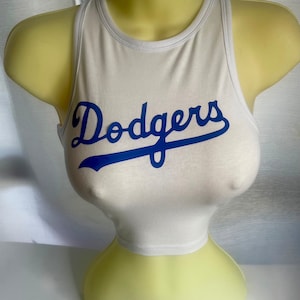 Dodgers Crop Top