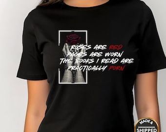 Camiseta de lectora de romance picante: divertida camiseta de BookTok, regalo para club de lectura