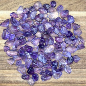 Amethyst Crystal | Amethyst Stone | Tumbled Amethyst | Amethyst Tumbled | Purple Amethyst | Amethyst Chips | Amethyst | Polished Amethyst