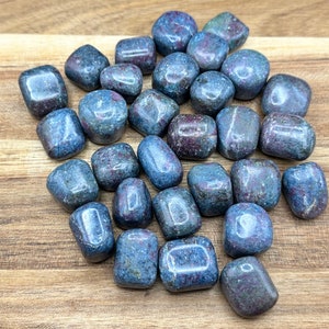 HQ Ruby in Kyanite Tumble | Balance  Protection | Ruby Kyanite Tumble | Tumbled Ruby Kyanite | Ruby Kyanite | Ruby Tumble | Kyanite Tumble