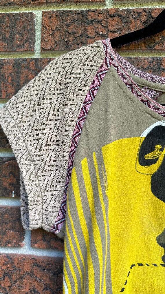 Vintage Y2K Mod Graphic Tee by Custo Barcelona - image 3