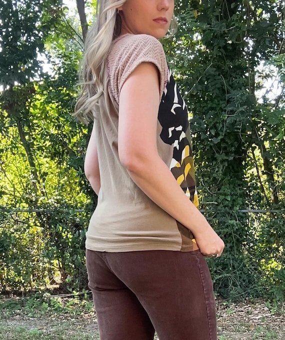 Vintage Y2K Mod Graphic Tee by Custo Barcelona - image 5