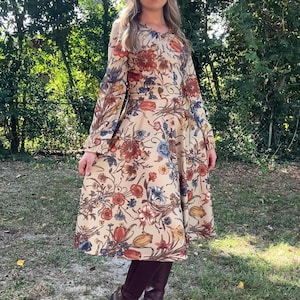 Vintage 1970’s Tiger Lily Midi Dress