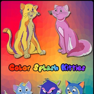 Color Splash Kitties