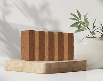 Organic Coco Coir Bricks - High Expansion Soil, Indoor/Outdoor 1 & 2 Bricks