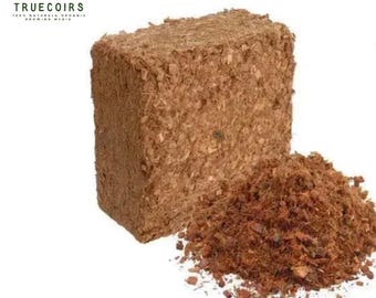 Organic Coco Coir Chunk Block – High Expansion Soil, OMRI Listed