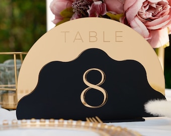 Cafe Table Numbers, Wedding Table Numbers With Stands, Wedding Sign, Restaurant Decor, Event Table Numbers