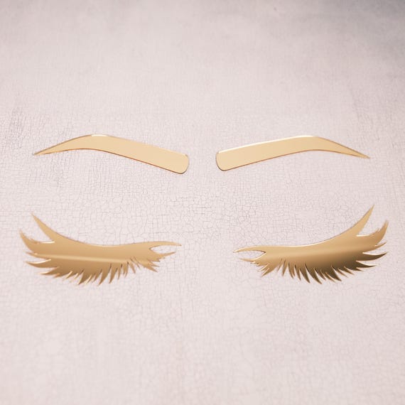 Acrylic Beauty Salon Wall Decoration, Salon Decor, Beauty Studio Wall Art Lash Tech, Lash Beautician Brow Technician,  Business Signage