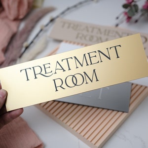 Business Signage, Salon Decor, Door Sign, Business Sign, Tanning Hair Nail Beauty Salon, Clinic, Treatment room, Toilet Sign, Staff Only