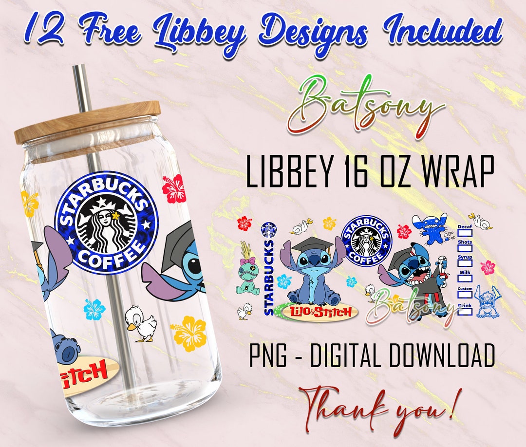 Movies Cartoon 16 Oz Libbey Glass Can Wrap Png Sublimation - Etsy