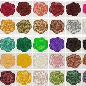 100pcs small bags of sealing wax granules，wax beads，wax melts，wax seal beads ，60-color wax seal stamp wax granules, octagonal wax granules