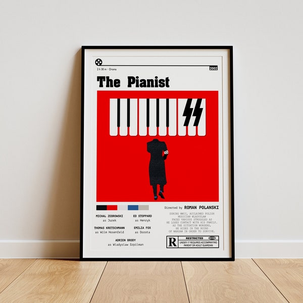 The Pianist Movie Poster (DIGITAL)