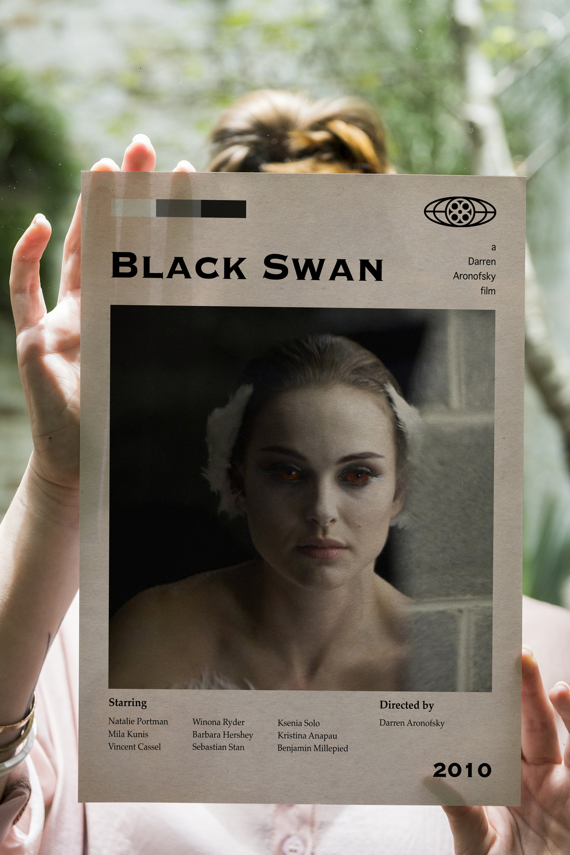 Black Swan Retro Movie Poster Print Minimalist Movie Poster Retro ...