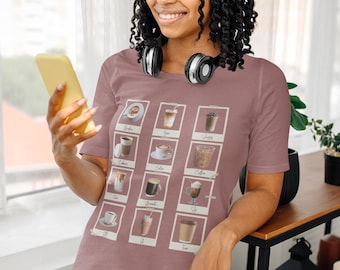 Coffee Lover's Graphic Tee: Retro Vintage Inspired Caffeine Shirt