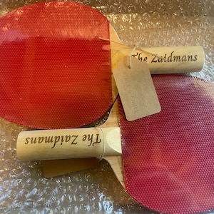 Raqueta de tenis de mesa personalizada / Raqueta de ping pong grabada / Raqueta de tenis de mesa con nombre personalizado / Regalo deportivo para él/ella imagen 13