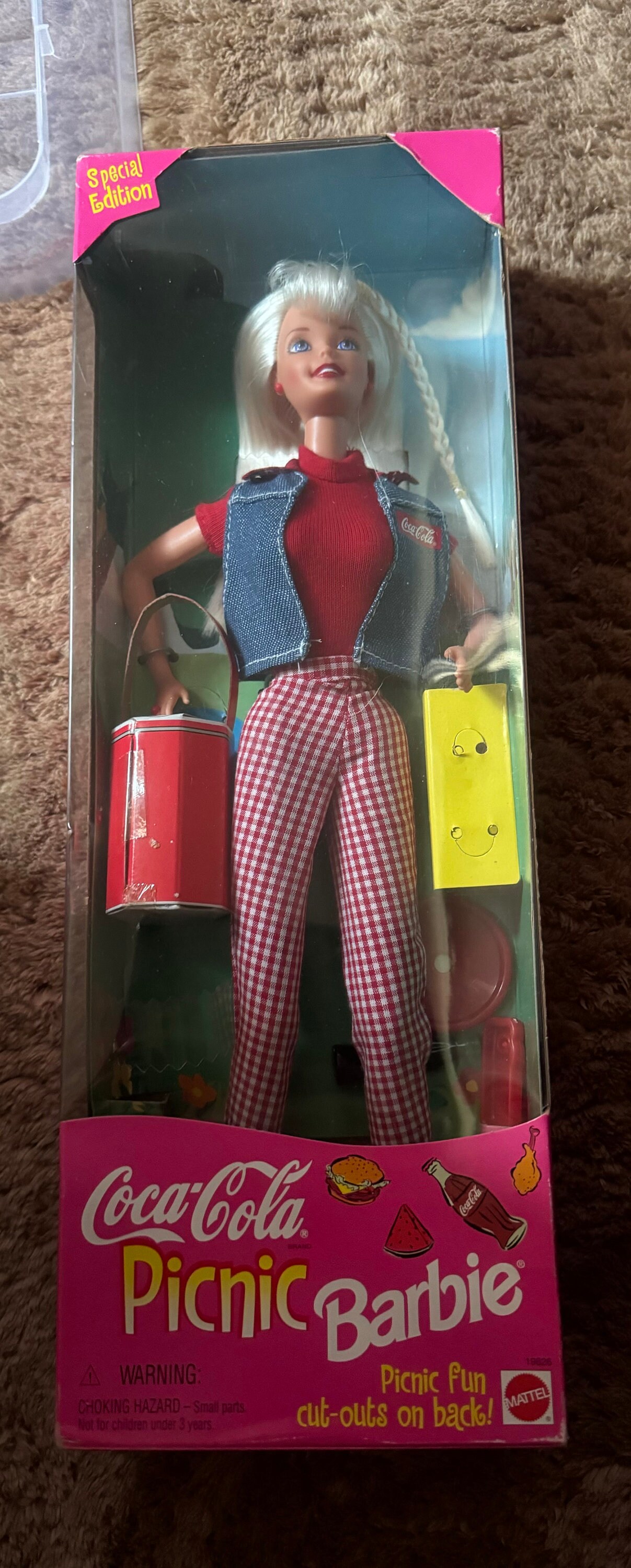 1997 Vintage Coca cola Picnic Barbie Doll Special Edition NRFB Etsy