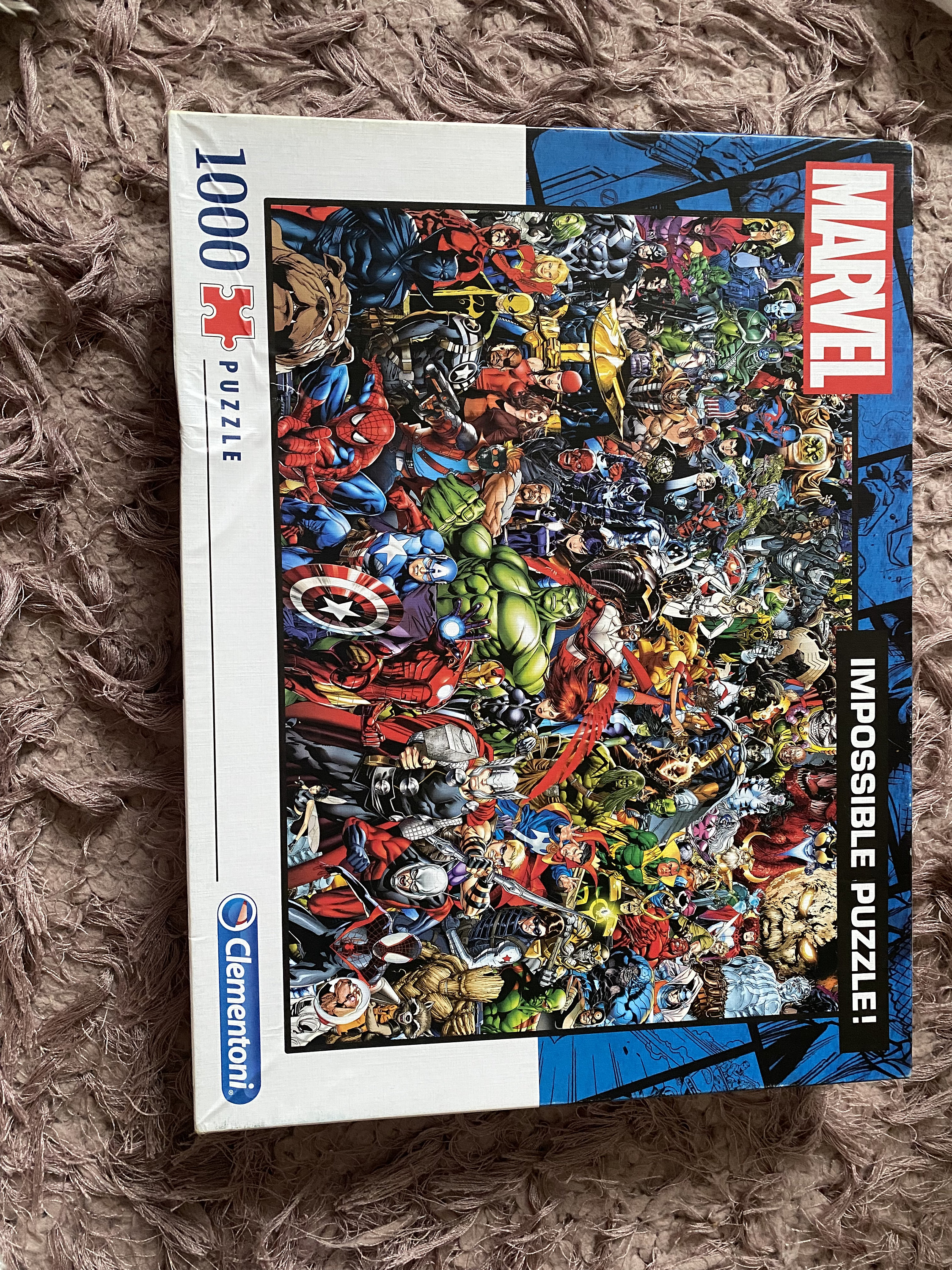 Puzzle adulte impossible marvel avengers - 1000 pieces - clementoni -  collection super heroes - Puzzle - Achat & prix