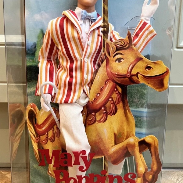 Barbie Collector Disney Mary Poppins Bert Doll Disney Mattel Brand New In Box - Dik Van Dyke