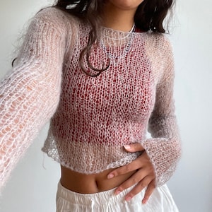 Mombasa mohair knitting pattern