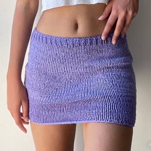 coord knit skirt pattern