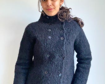 Florence felt coat knitting pattern