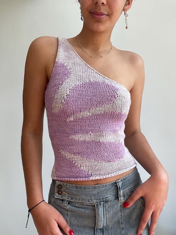 Athens Asymmetric Top Knitting Pattern - Etsy