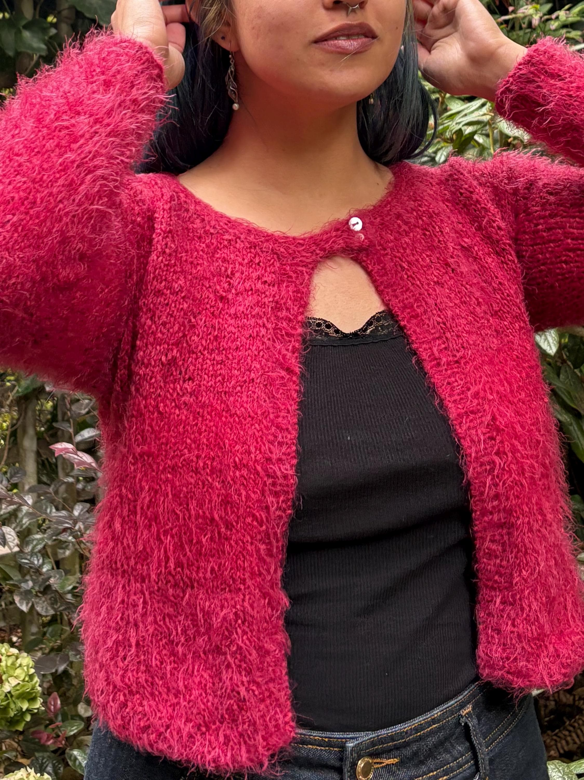 Miami Moto Collar Cardigan Knitting Pattern - Etsy