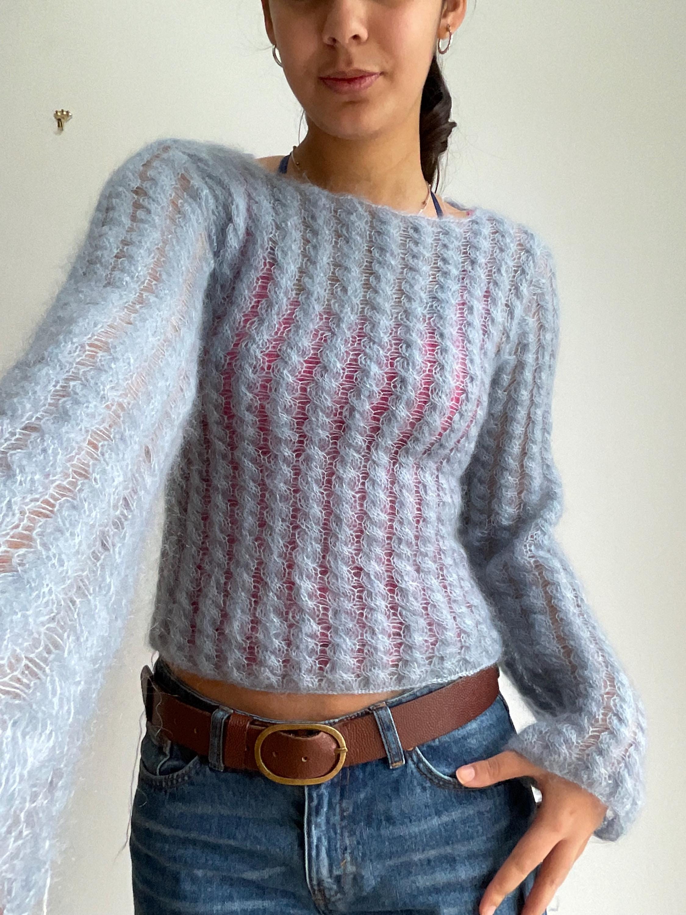 Copenhagen Cable Top Knitting Pattern | With Sleeve Options - Etsy