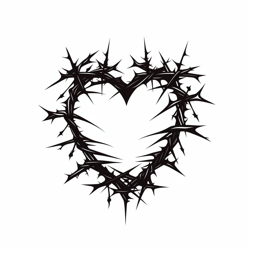 Karol G Heart Tattoo Karol G Tattoo Heart Karol G PNG Barbed Wire ...
